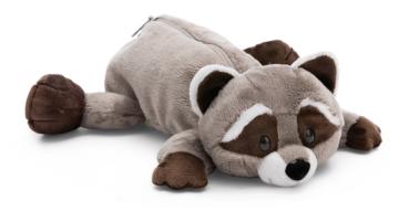 NICI 61317 - Mäppchen Waschbär Lenno, 25 x 8 x 9 cm