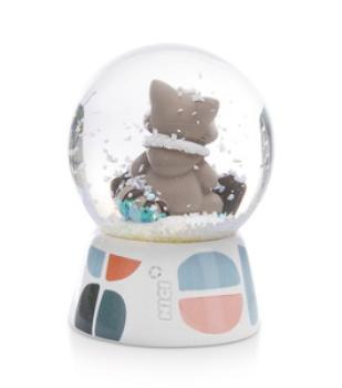 Preview: NICI 61323 - Schüttelkugel Waschbär Lenno, 6,5 cm