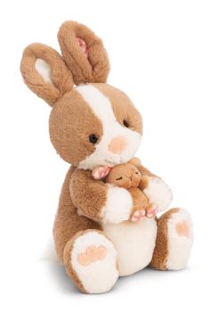NICI 61634 - Kuscheltier Hase Hopsala & Kind, 35 cm