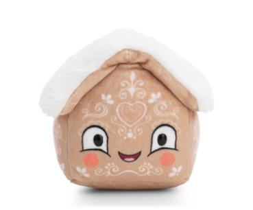 NICI 62409 - Plüschfigur Lebkuchenhaus, 15 cm