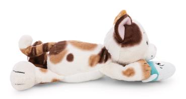 Preview: NICI 62151 - Kuscheltier Glückskatze & Fisch, 30 cm
