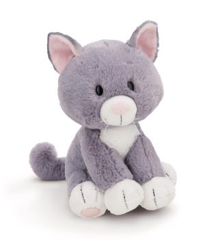 NICI 62157 - Kuscheltier Katze grau, 35 cm