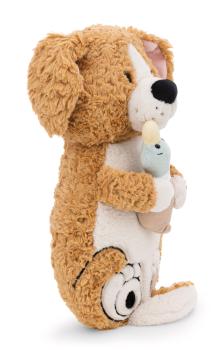 Preview: NICI 62165 - Kuscheltier Hund braun & Ente, 40 x 20 cm