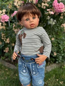 Preview: Niklas von Monika Levenig - 79 cm - braun