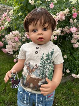 Preview: Luca von Monika Levenig - 79 cm - braun
