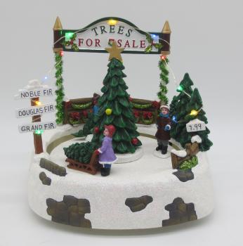Spieluhrenwelt 62034 - Weihnachtsbaumverkauf Spieluhr