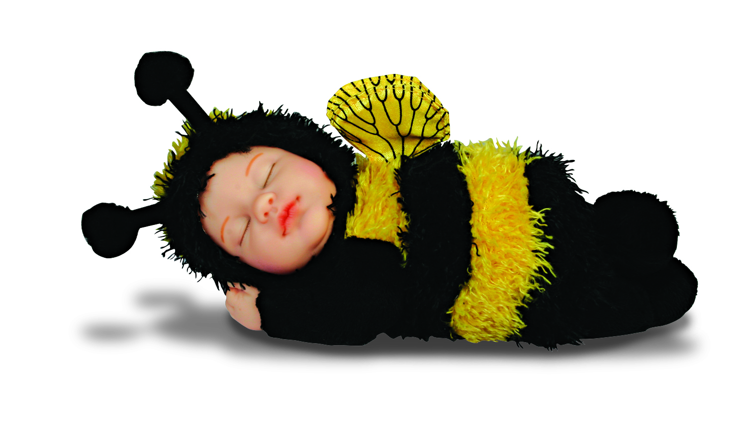 Anne Geddes Baby Doll Bee Costume Cuddly Soft Plush Stuffed Toy Sz 22cm - View #8