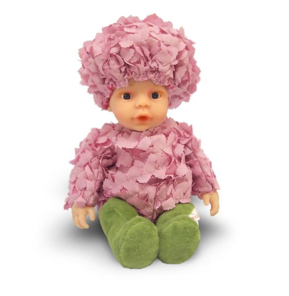 ANNE GEDDES Baby Puppe Hortensie pink -23cm-