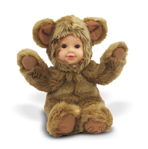 ANNE GEDDES Baby Puppe Peek-A-Boo Bear -groß-