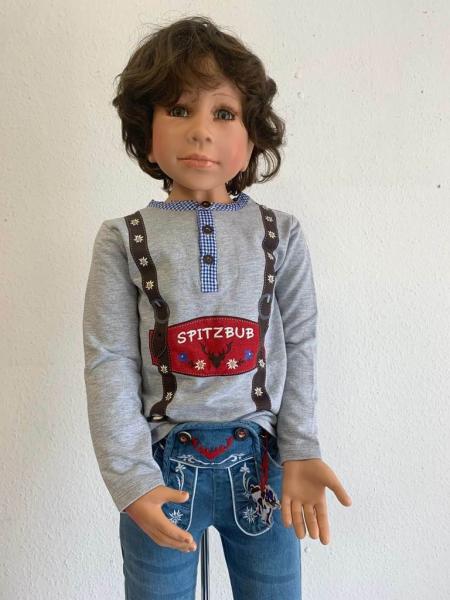 Julis - braun - von Monika Levenig - 122 cm