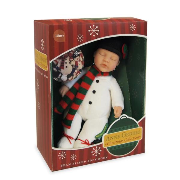 ANNE GEDDES Baby Puppe Schneemann