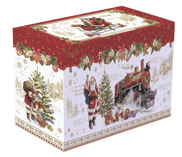 Easy Life CHME1098 - Christmas Memories Weihnachtszug -25 x 8 x 21 cm-