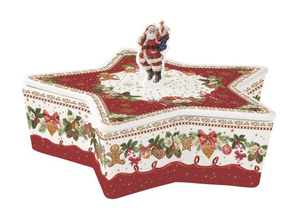 Easy Life CHME1239 - Christmas Memories Keksdose "Sternform", -16 x 10,5 cm-