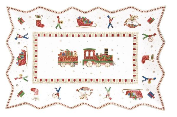 Easy Life EXPR1004 - Polar Express Teller rechteckig, -35 x 23 cm-