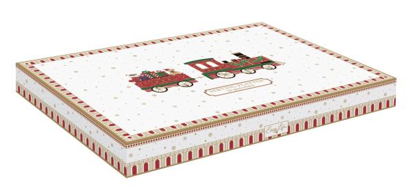 Easy Life EXPR1004 - Polar Express Teller rechteckig, -35 x 23 cm-