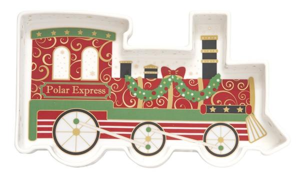Easy Life EXPR1331 - Polar Express Gebäckschale "Polarzug", -25 x 15 cm-