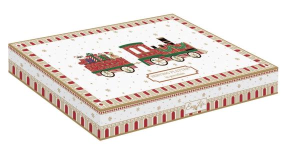 Easy Life EXPR1331 - Polar Express Gebäckschale "Polarzug", -25 x 15 cm-