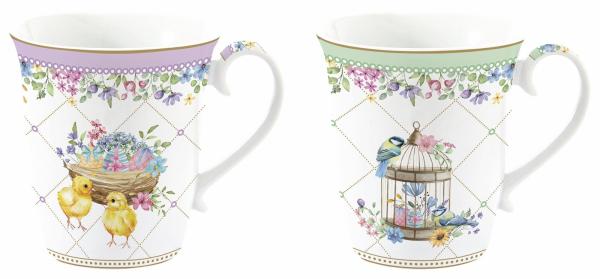 Easy Life SPBL1172 - Spring Bloom Becher, 2er SET, 275 ml