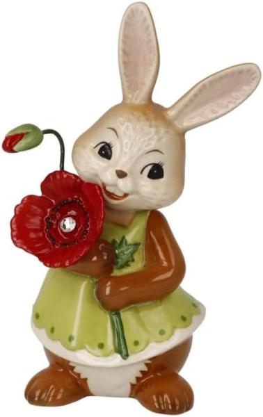 Goebel 66845871 - Hasenmädchen "Ein kleines Dankeschön", 7 x 5,5 x 12 cm