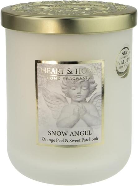 Heart & Home 28468 - Duftkerze im Glas "Snow Angel", -320 gr-
