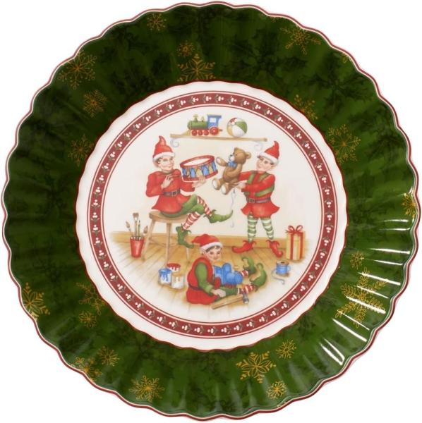 Villeroy & Boch 3648 - Toy´s Fantasy Schale - Elfen, grün , 27 x 23,5 x 5 cm