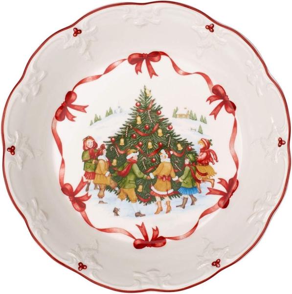 Villeroy & Boch 3658 - Toy's Fantasy Schale groß, Tanz um den Baum, 24x24x4,5 cm