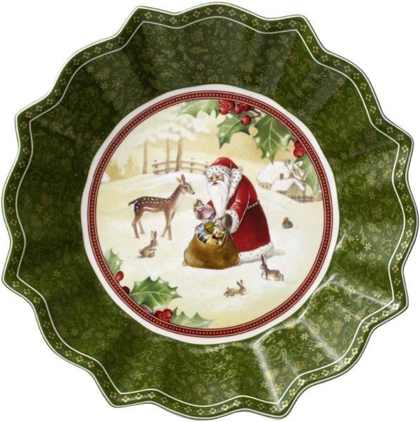 Villeroy & Boch 3765 - Toy´s Fantasy Snackschale - Weihnachtsmann -24 cm-