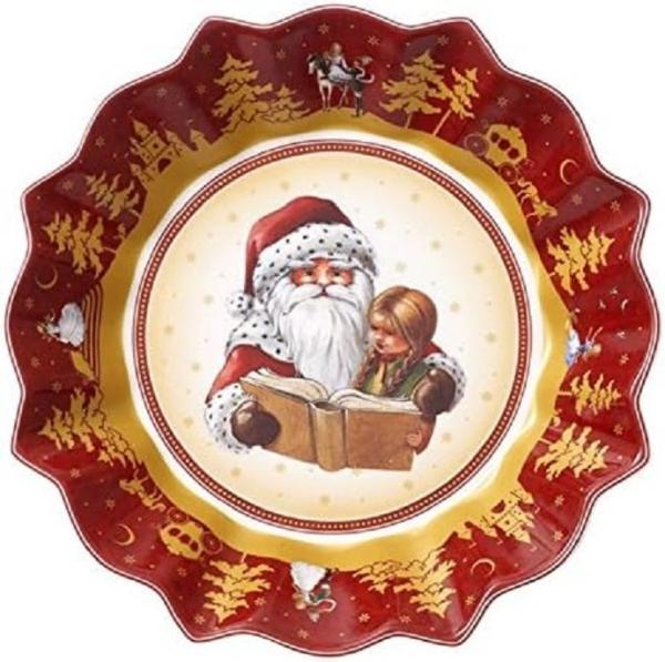Villeroy & Boch 3784 - Toy´s Fantasy Schale - "Santa erzählt", 24,5 cm