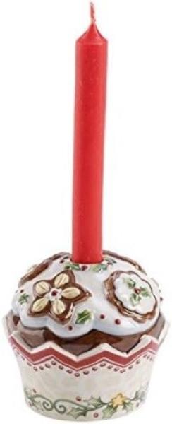 Villeroy & Boch 3961 - Winter Bakery Decoration Kerzenhalter "Cupcake", 6 cm