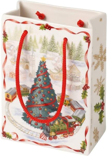 Villeroy & Boch 5086 - Toy's Fantasy kleine Vase/ Geschenktüte " North Pole "