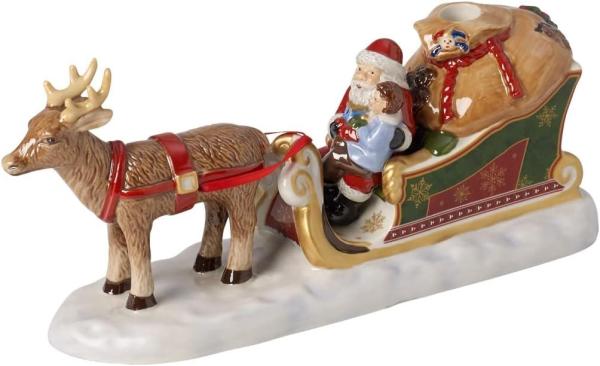 Villeroy & Boch 6527 - North Pole Express "Schlitten", 14.5 x 12.5 x 27 cm