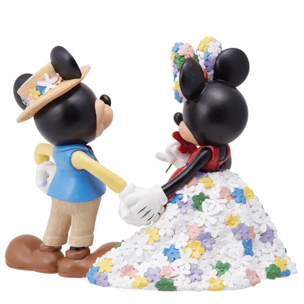 Enesco Disneyfigur -  Mickey & Minnie Botanisch - 6014864