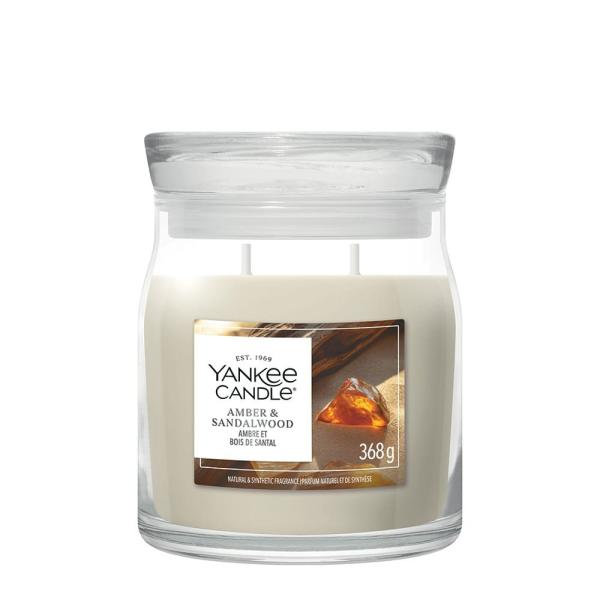 Yankee Candle Duftkerze Amber & Sandalwood - 2236238