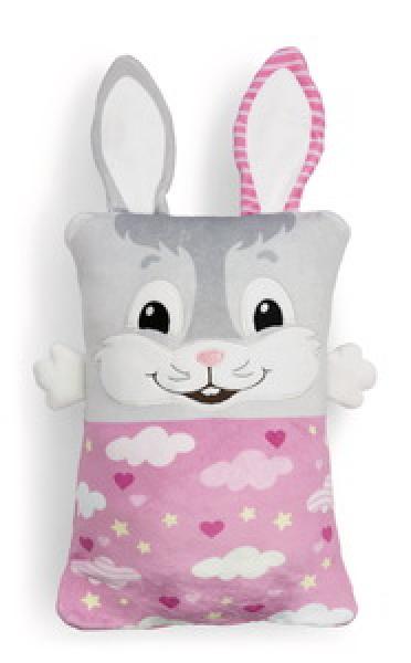 NICI 62294 -  Cosidoo Kuscheltier Hase mit Wendefunktion, 30 x 20 cm