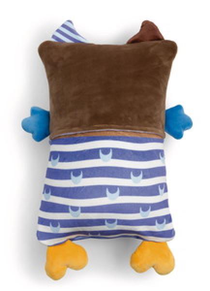 NICI 62295 -  Cosidoo Kuscheltier Eule mit Wendefunktion, 30 x 20 cm