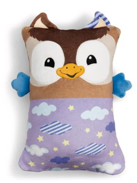 NICI 62295 -  Cosidoo Kuscheltier Eule mit Wendefunktion, 30 x 20 cm