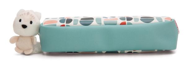 NICI 61316 - Mäppchen mit Anhänger Polarfuchs Vanja, 20 x 5 x 5 cm