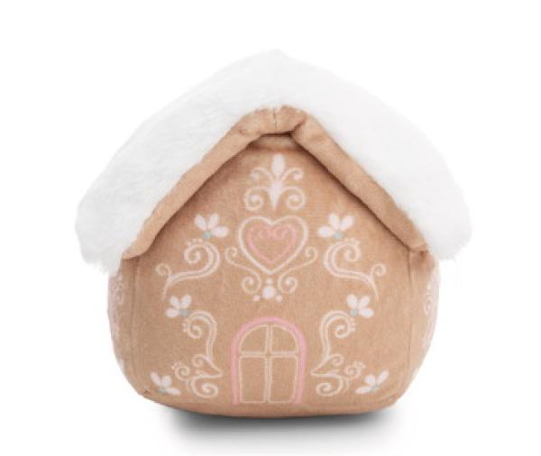 NICI 62409 - Plüschfigur Lebkuchenhaus, 15 cm