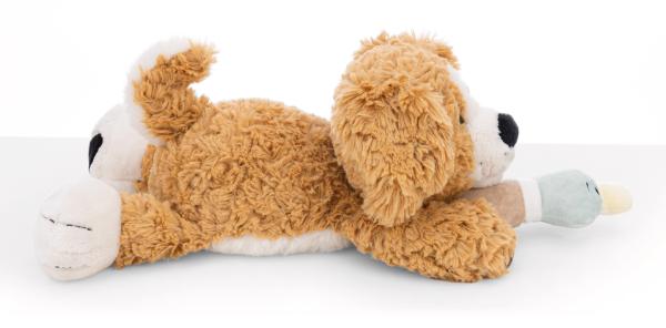 NICI 62149 - Kuscheltier Hund braun & Ente, 30 cm