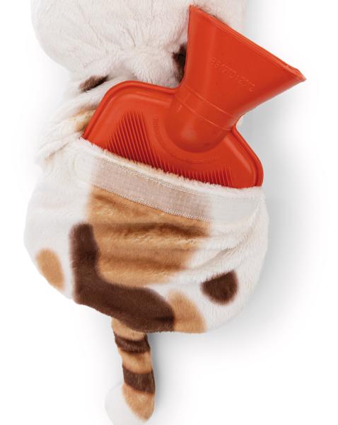 NICI 62168 - Wärmeflasche Glückskatze & Fisch, 300 ml, 30 cm