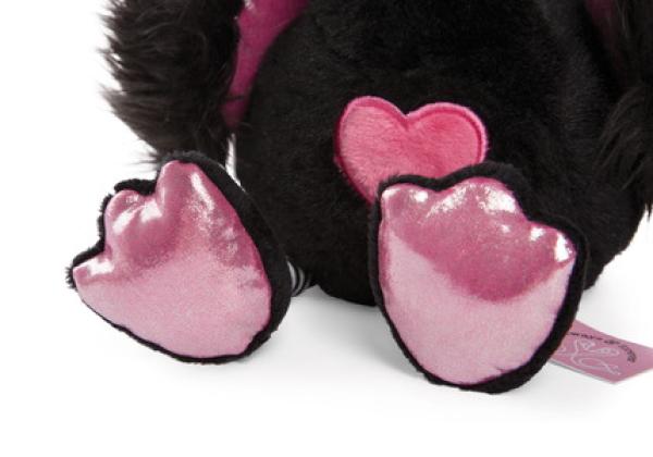NICI 48269 - Love Schwan schwarz, 35 cm