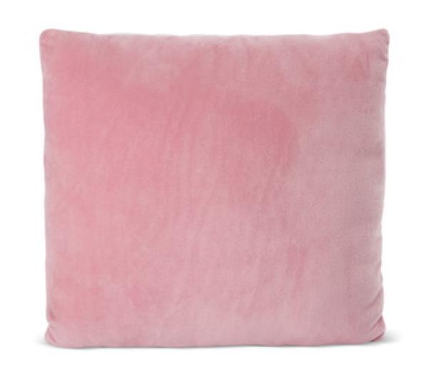 NICI 48276 - Kissen Love Schwan schwarz, 30 x 30 cm