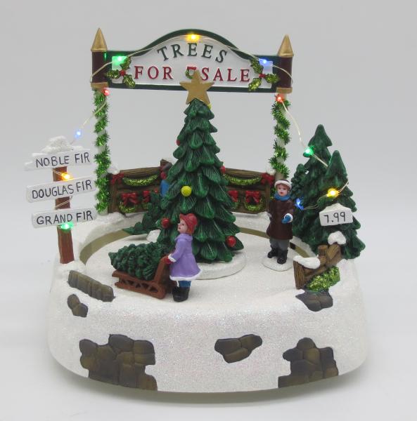 Spieluhrenwelt 62034 - Weihnachtsbaumverkauf Spieluhr