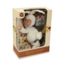ANNE GEDDES Baby Puppe Häschen Snow -23cm-