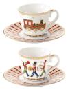 Easy Life EXPR1107 - "Polar Express" 2 Espressotassen in Geschenkverp., 80 ml