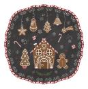 Easy Life GING1176 - Gingerbread Dessertteller, -20 cm-