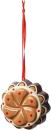 Villeroy & Boch 6679 - Winter Bakery Baumschmuck "Karamellkuchen", 6,5 cm